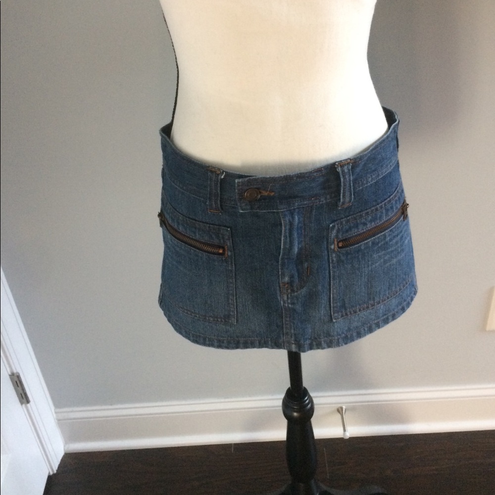 Abercrombie & Fitch Denim Mini Skirt Size 2
